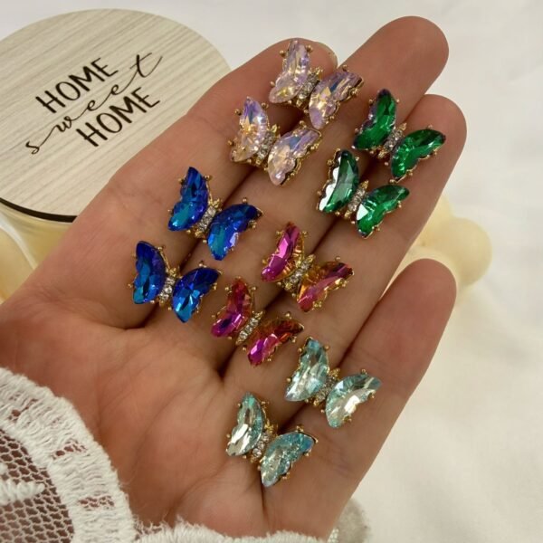 aros a argollas Acero dorado mod 43 (colores surtidos)