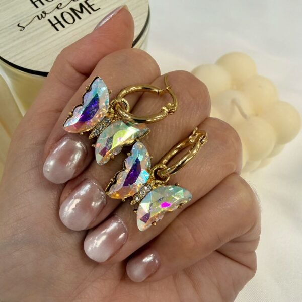 Alternative view of aros a argollas Acero dorado mod 45 (colores surtidos)