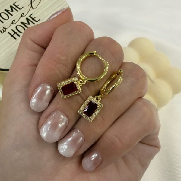 Alternative view of aros a argollas Acero dorado mod 44 (colores surtidos)