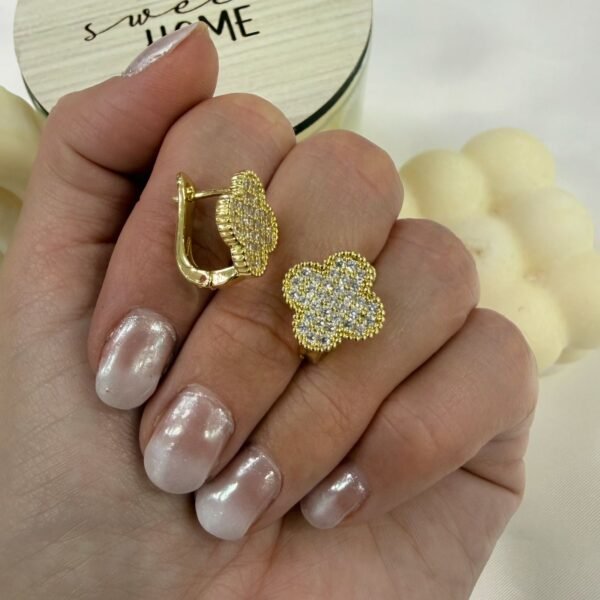 aros a argollas Acero dorado mod 47