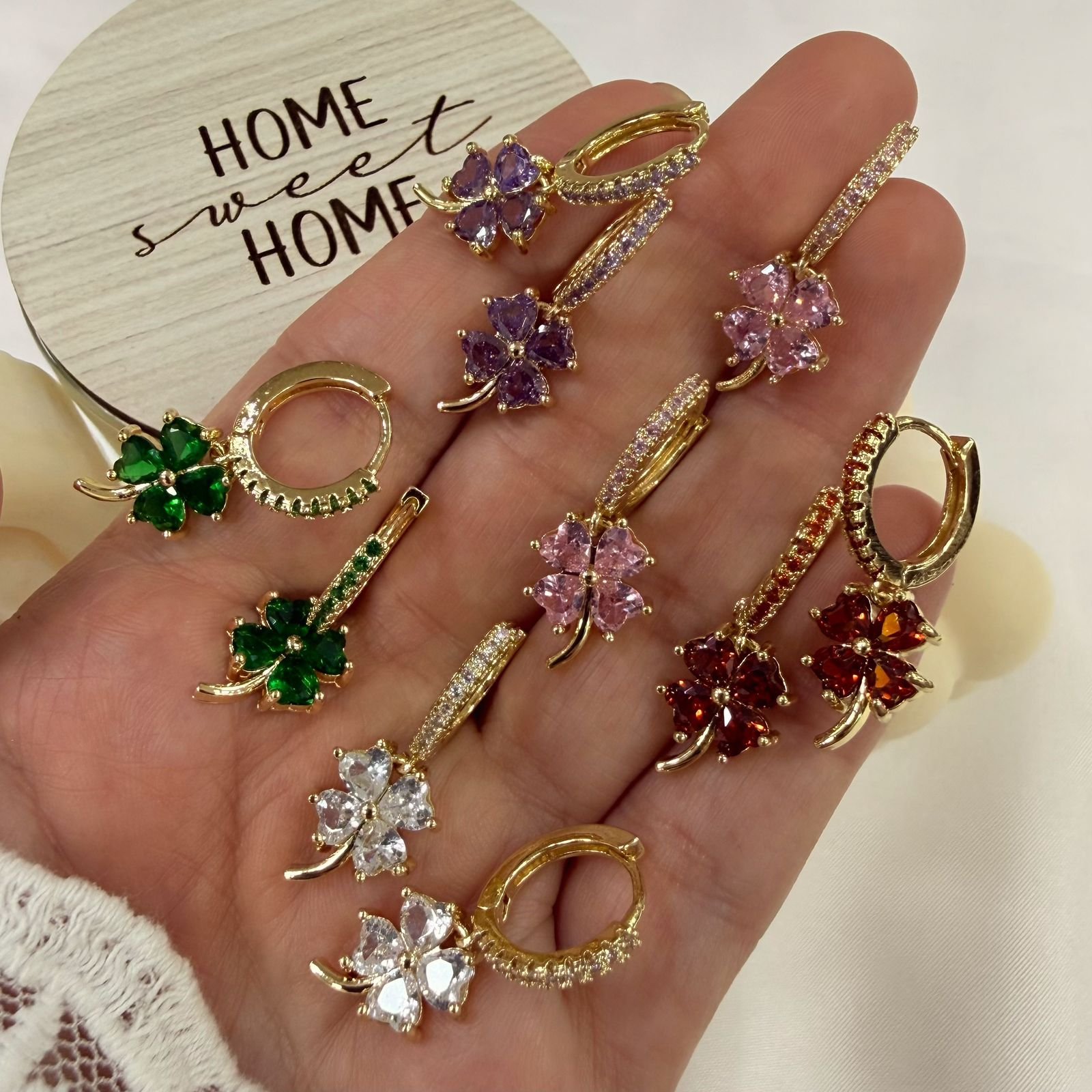 aros a argollas Acero dorado mod 58 (colores surtidos)