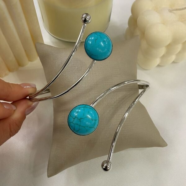 0 brazalete  plateado mod K