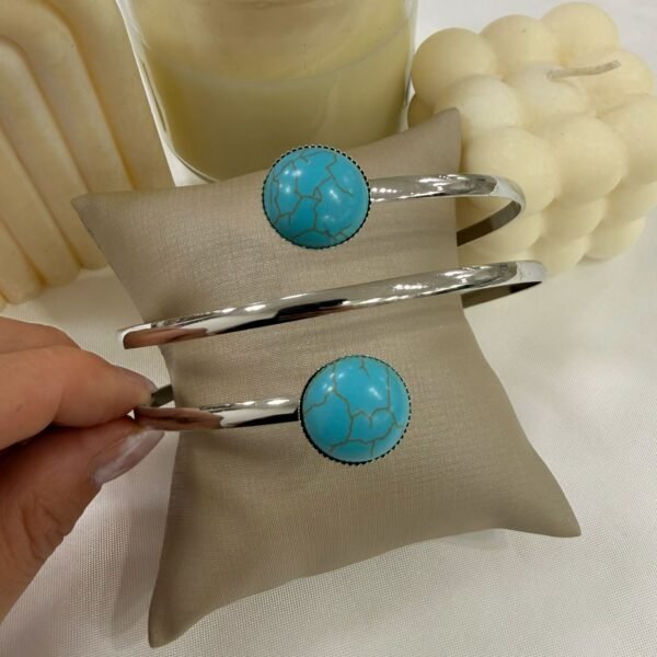 0 brazalete  plateado mod I