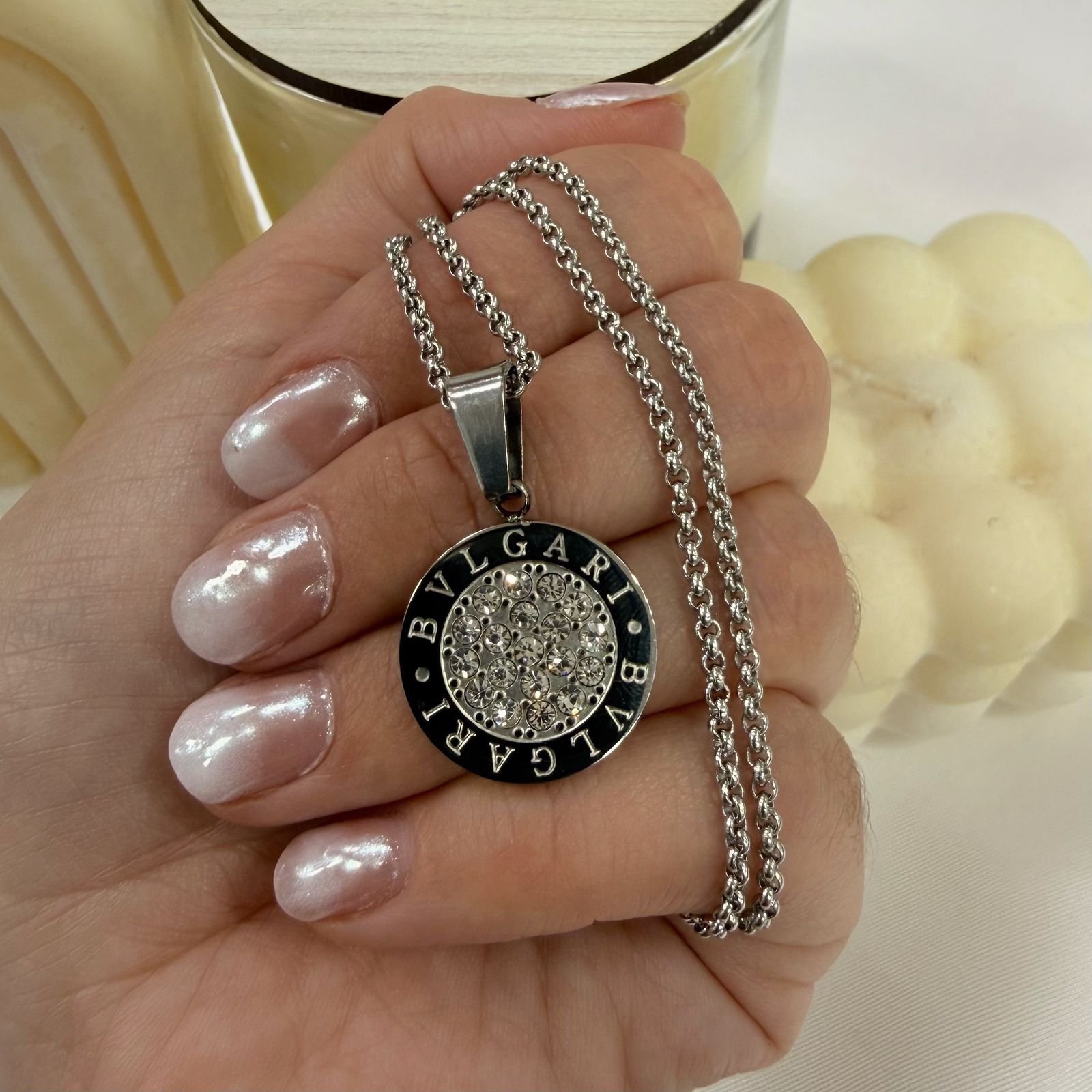 D conjunto tipo bul 5 mediano con cadena rolito a.q