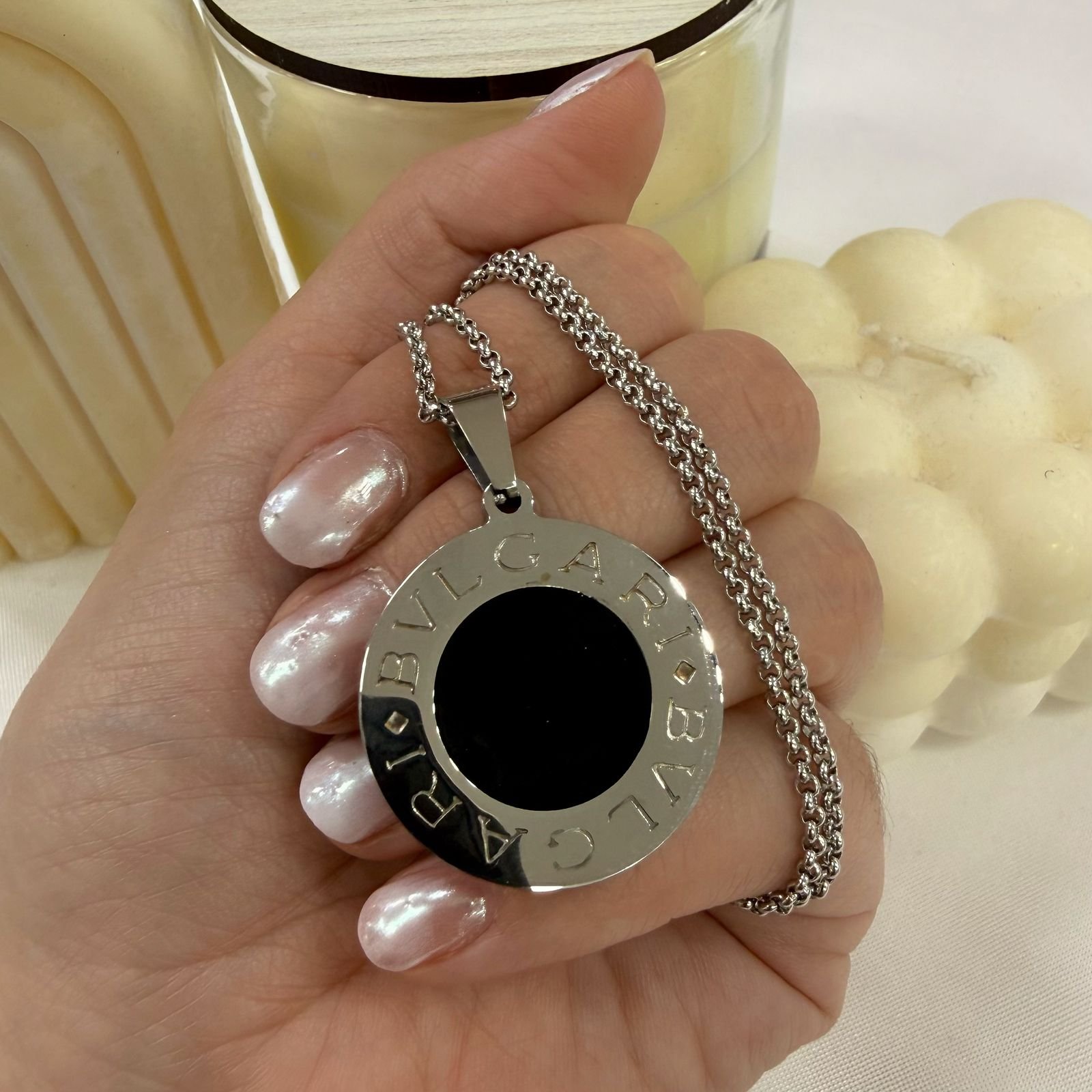 D conjunto tipo bul 3 grande con cadena rolito a.q