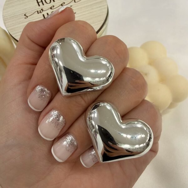 aros plateados inflados mod E