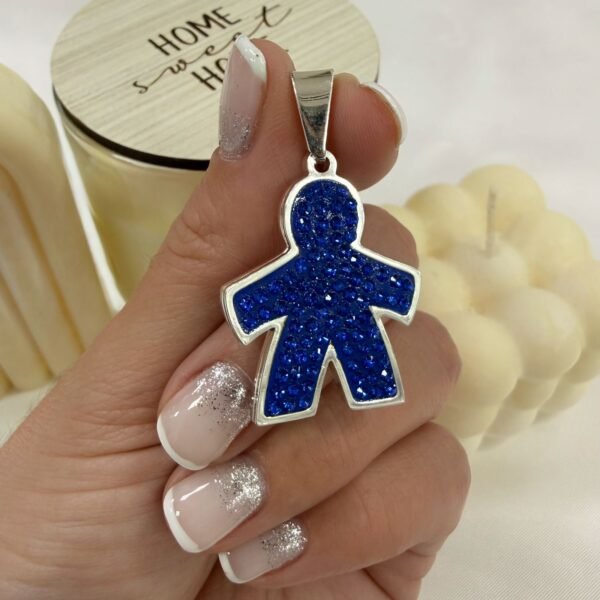 Dije Nene De Resina Con Cubic