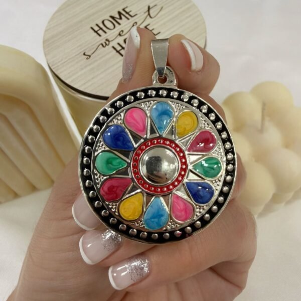 a Dije mandala medalla