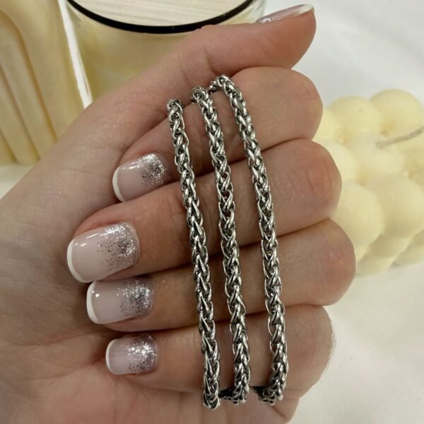 Cadena espiga x 50 cm  unisex