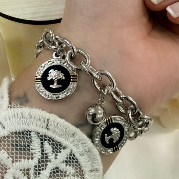 Pulsera con dijes 17 (arbol vida 3 dijes)