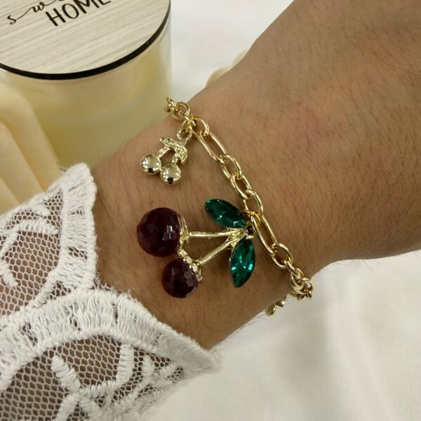 pulseras a dorada 0 cherry