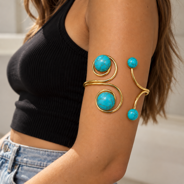 brazalete dorados mod J