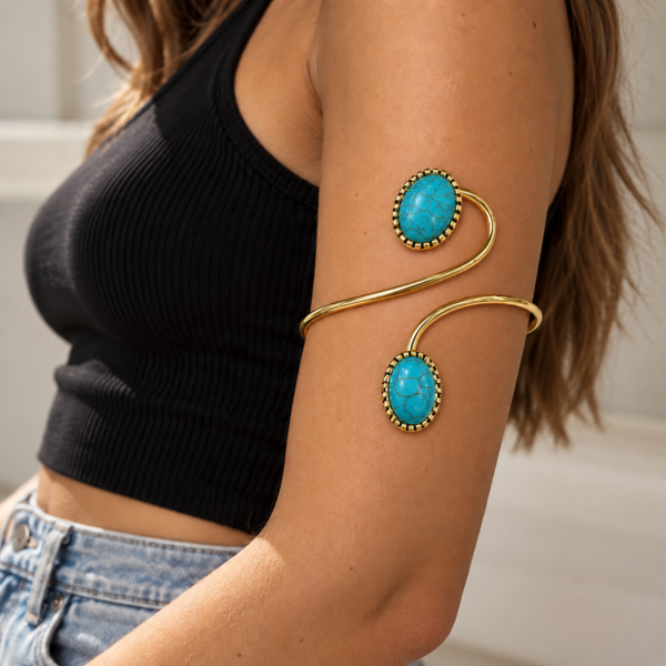 brazalete  dorados mod 2