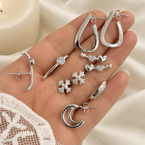 0a kit x 5 pares aros riu 34