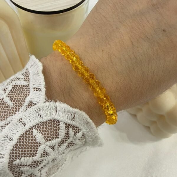 pulsera amarilla extensible