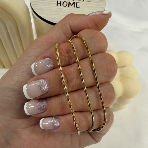 cadena dorada cola rata med x 50cm