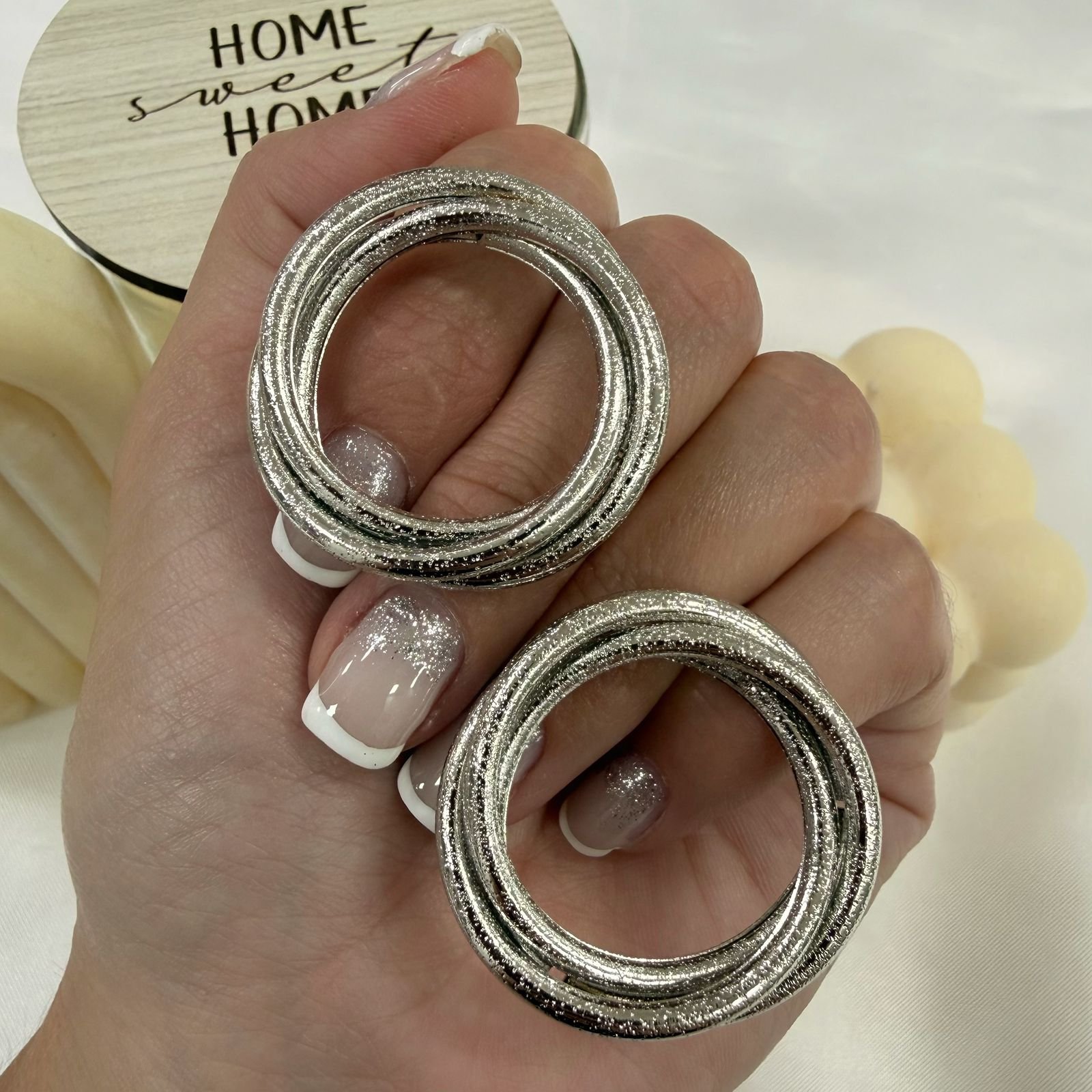 aros plateados mod I