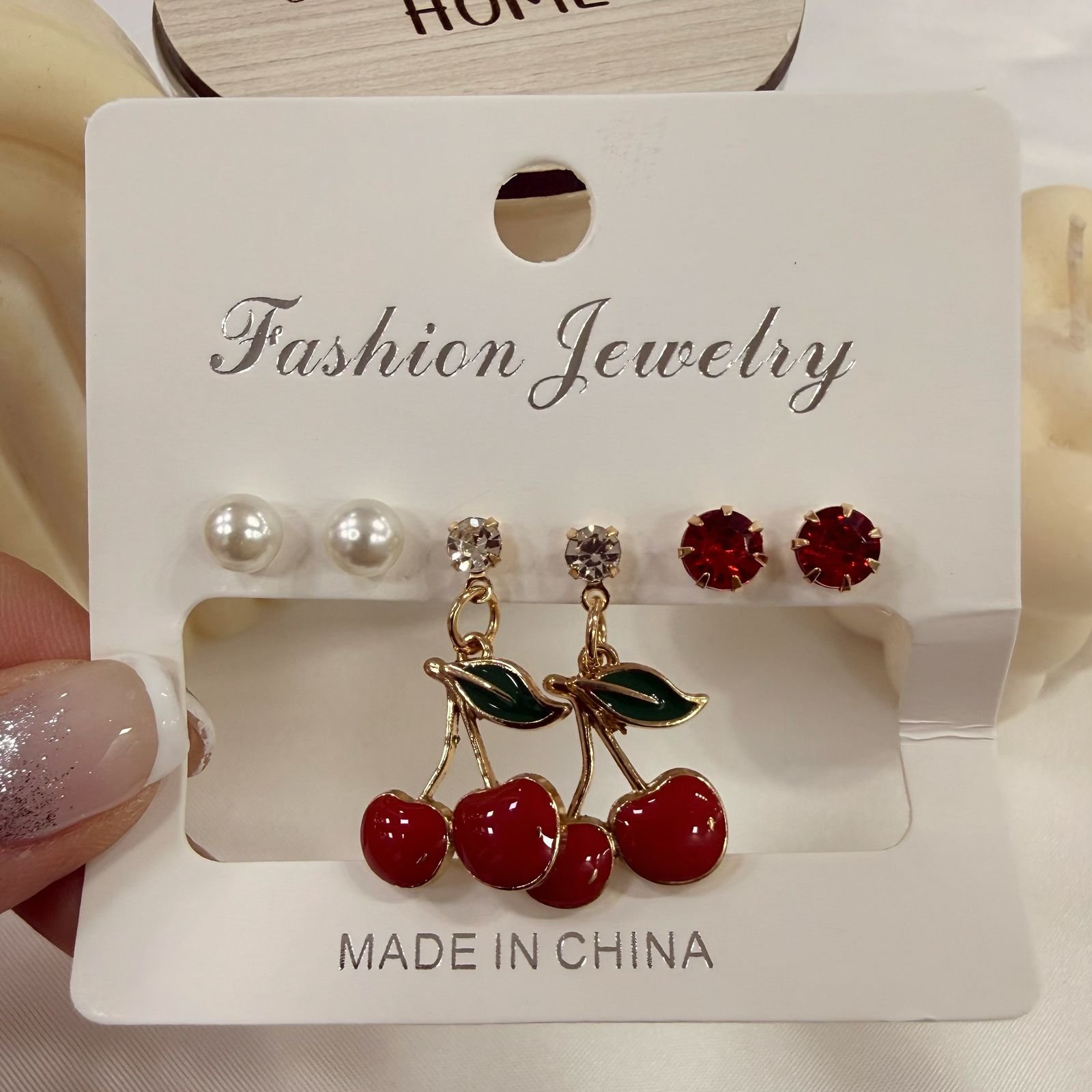 aros dorados pack x 3 pares mod cherry mod 3 (modelos varios) - Image 12