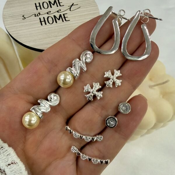 0a kit x 5 pares aros riu 16