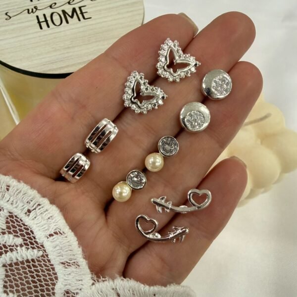 0a kit x 5 pares aros riu 36