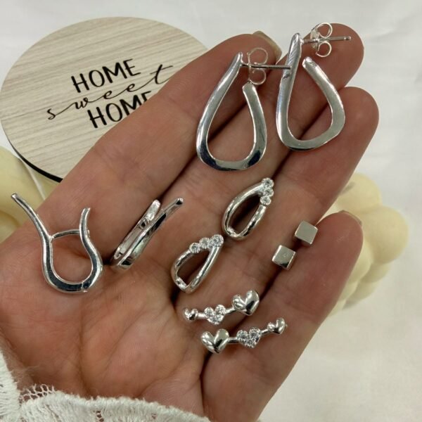 0a kit x 5 pares aros riu 20