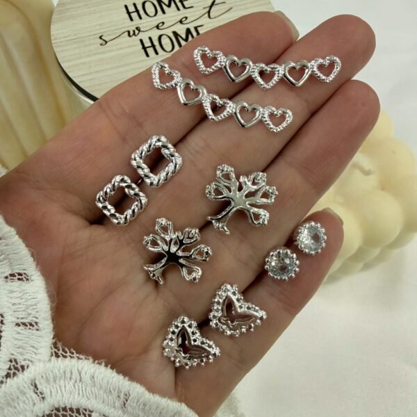 0a kit x 5 pares aros riu 30