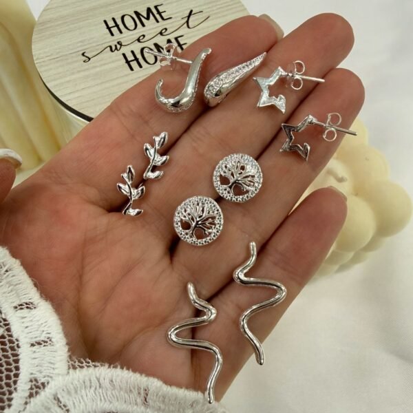 0a kit x 5 pares aros riu 29