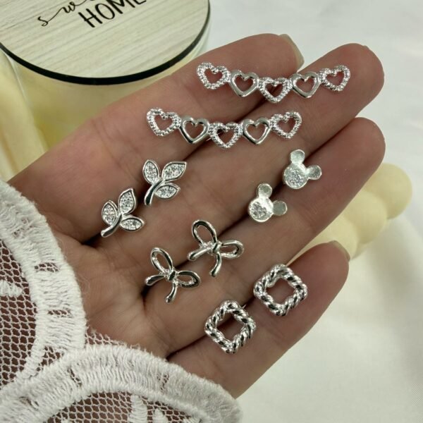 0a kit x 5 pares aros riu 26