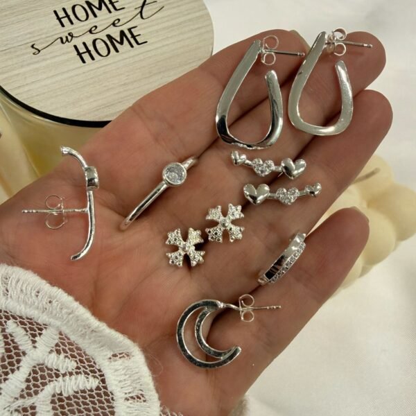 0a kit x 5 pares aros riu 34