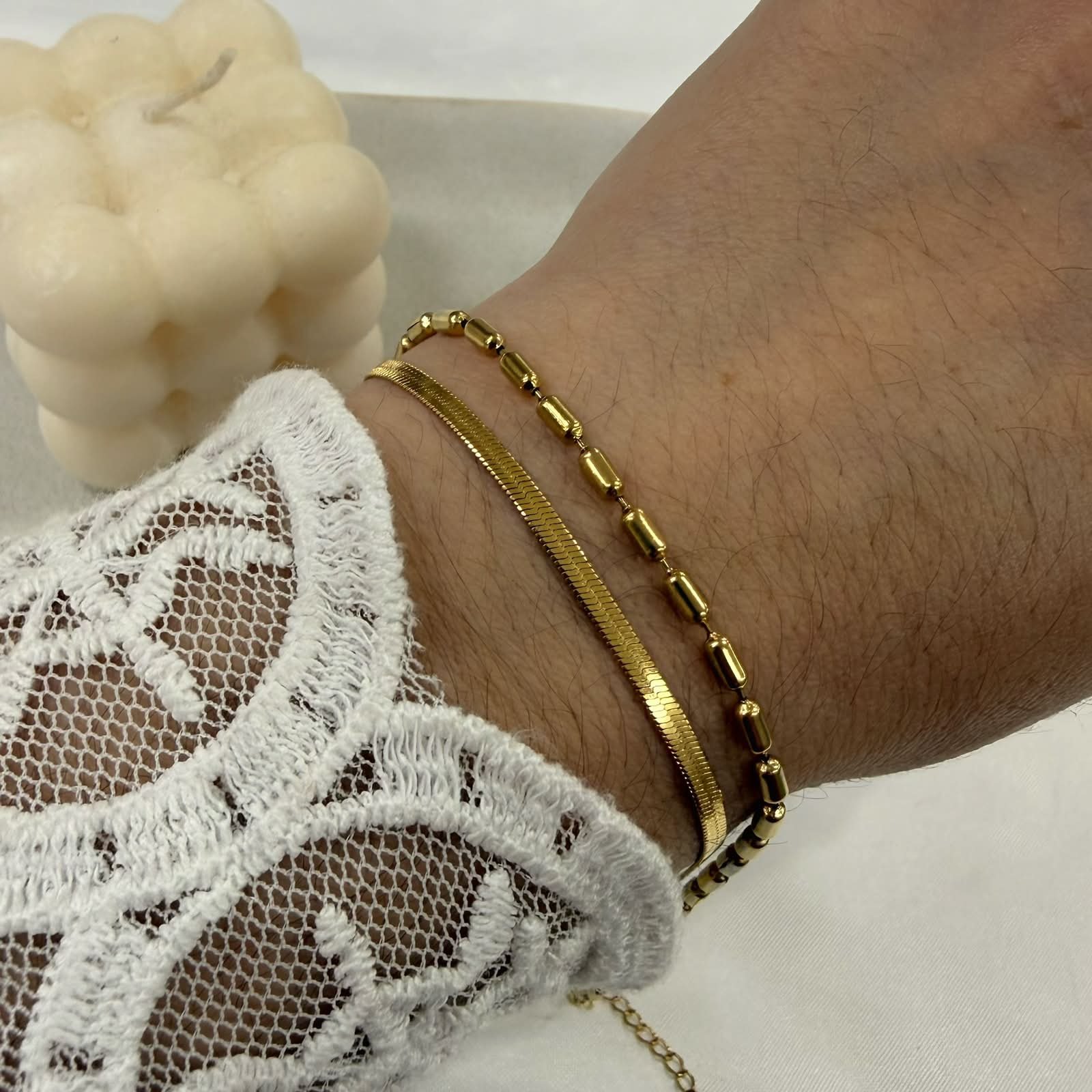 pulseras doradas mod Z 5