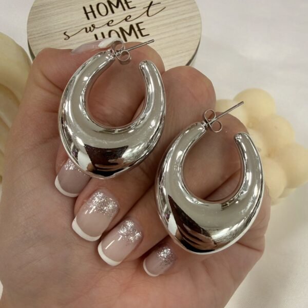 aros plateados inflados mod I