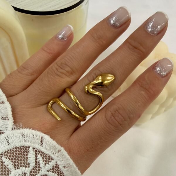 anillo a abud 20 regulable dorado