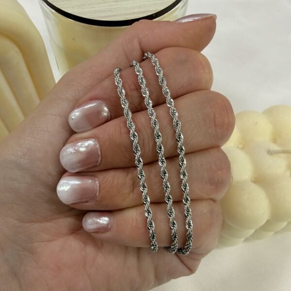 Cadena turbillon x 45cm a.q