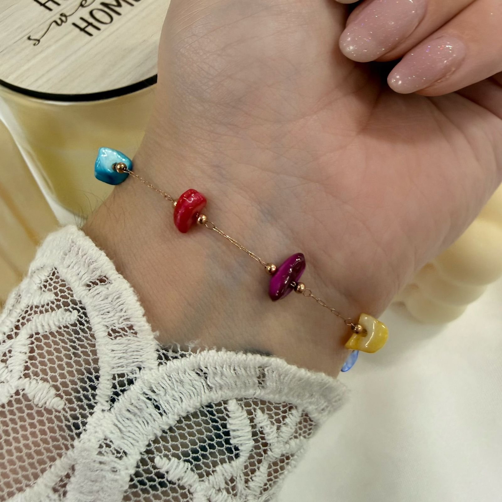 pulseras doradas mod Ñ