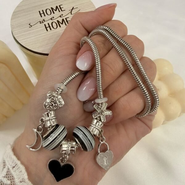 collar multidijes mod 5 negro