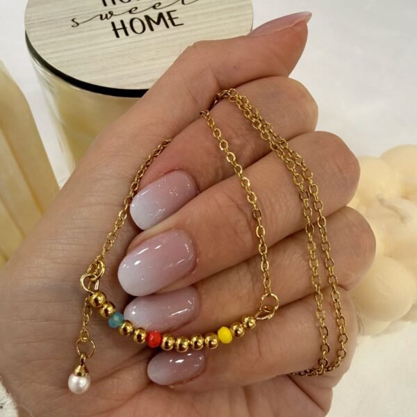 conjunto con bolitas y cubic perlita