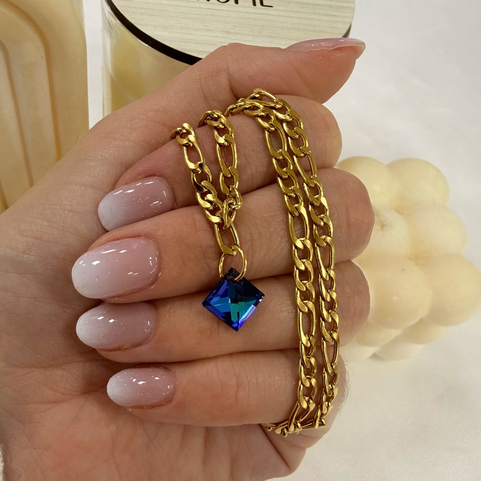 conjunto 3x1 con cubic cuadrado dorado - Image 6