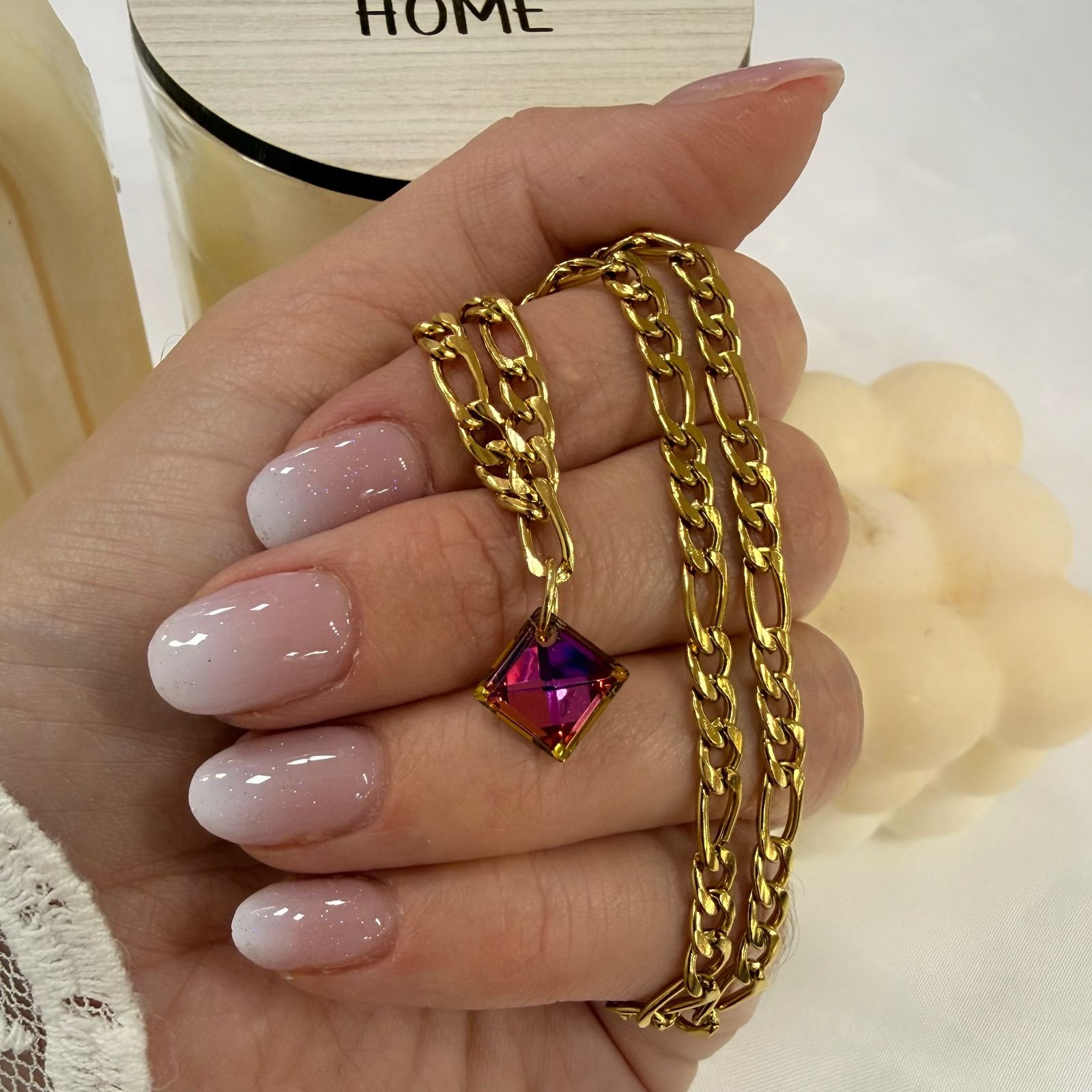 conjunto 3x1 con cubic cuadrado dorado - Image 5