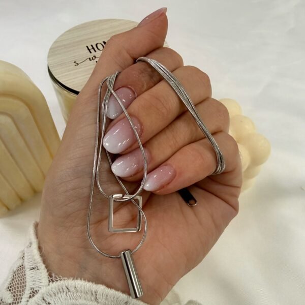 conjunto diseño doble cadena 40cm extensible a 45cm