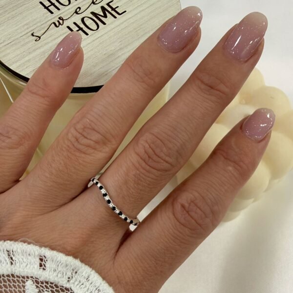 a Anillo AF microzirconia D negro