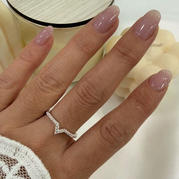 a Anillo AF microzirconia C blanco