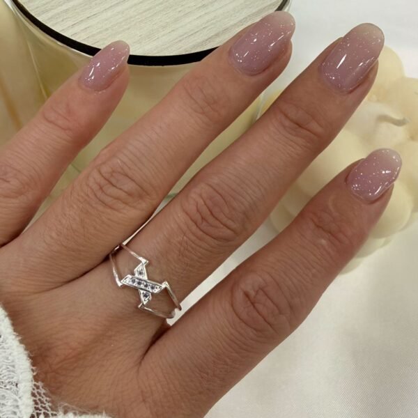 a Anillo AF microzirconia E lila