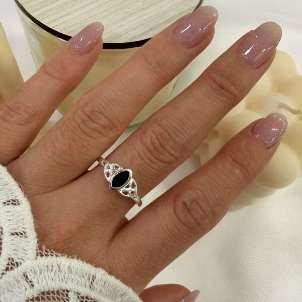 a Anillo AF esmaltado onix 1