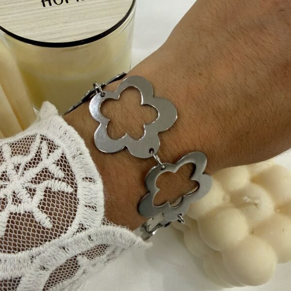 pulsera forma flor