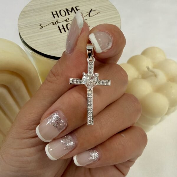 a a dije 0 cruz cubic blanca a.b