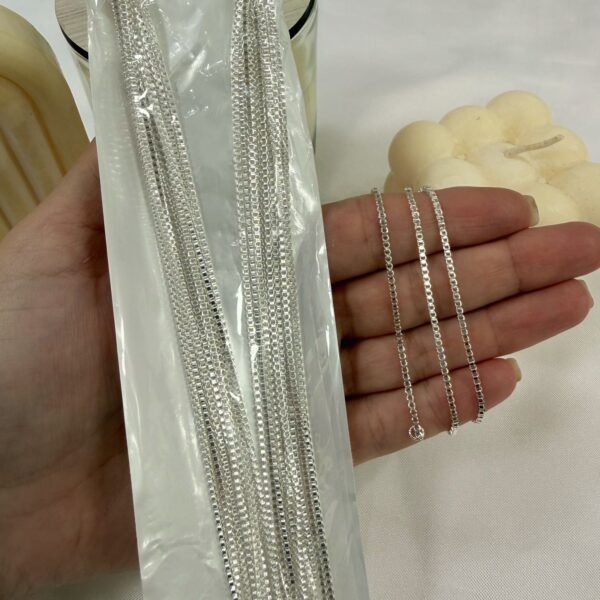 a kit x 5 cadenas veneciana x 40cm A.B