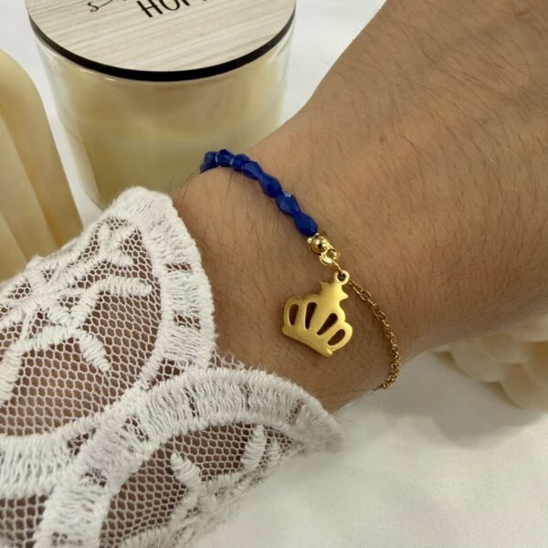 Alternative view of pulseras doradas mod A (colores varios)