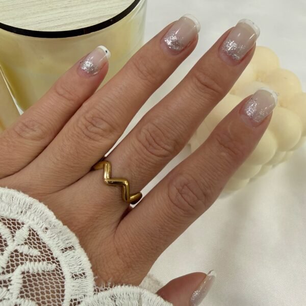 anillo a abud 56 regulable dorado