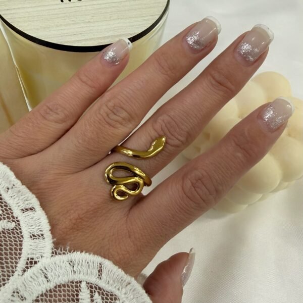 anillo a abud 55 regulable dorado