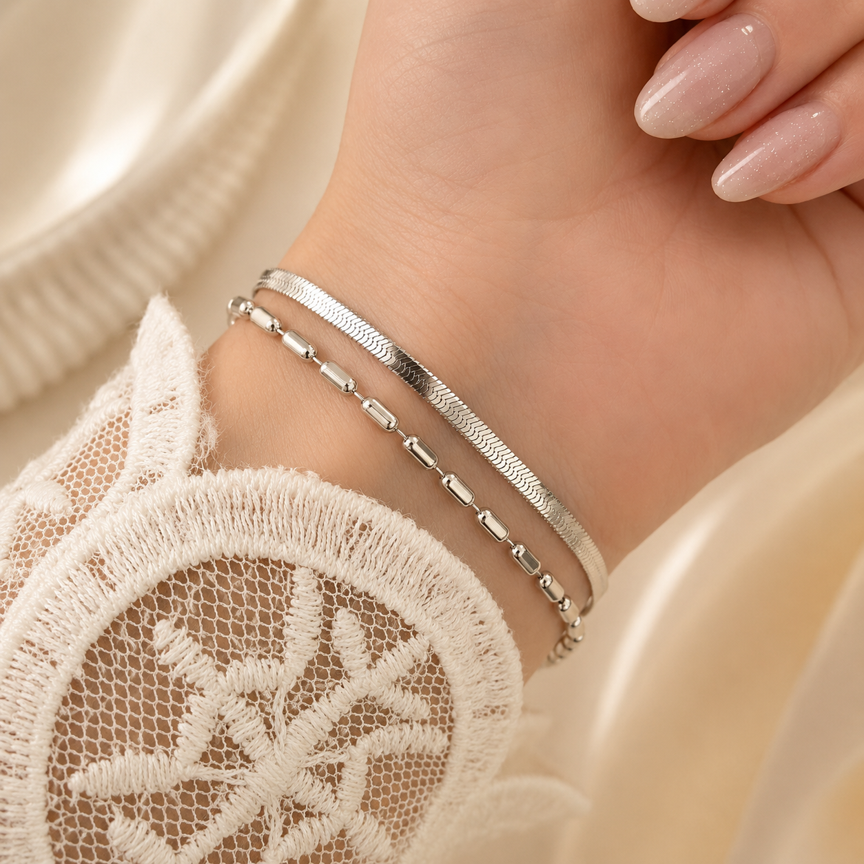 a Pulsera doble pulsera a.q mod 2